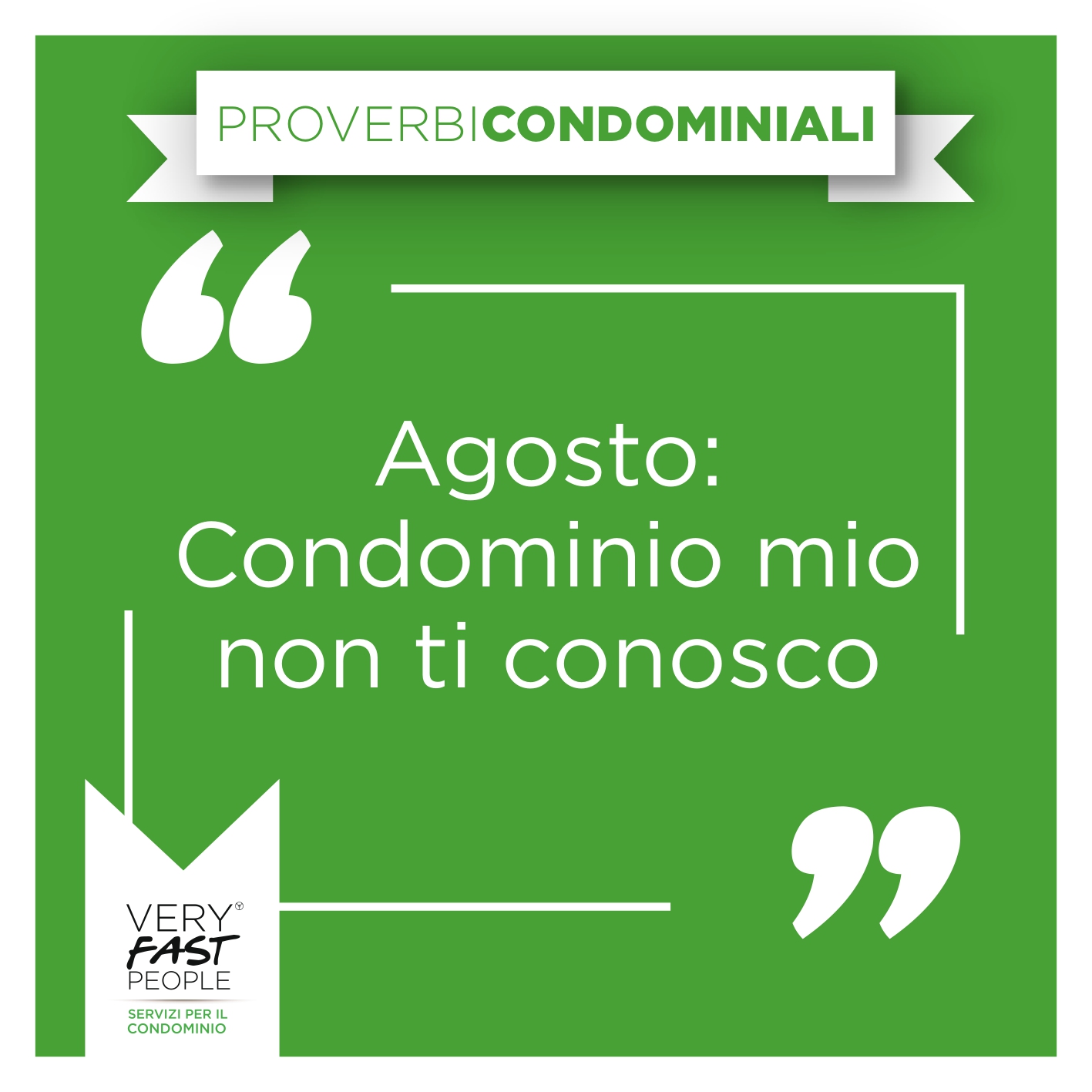 proverbi condominio